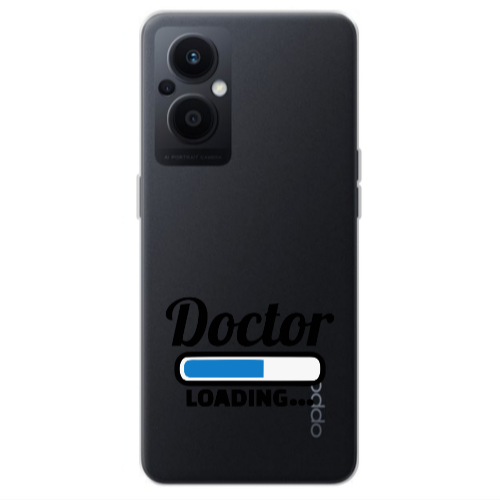 Oppo Reno 7 Lite Doctor Loading Transparent Silicone TPU Θήκη