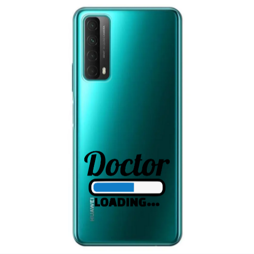 Huawei P Smart 2021 Doctor Loading Transparent Silicone TPU Θήκη