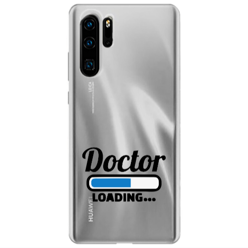 Huawei P30 Pro Doctor Loading Transparent Silicone TPU Θήκη