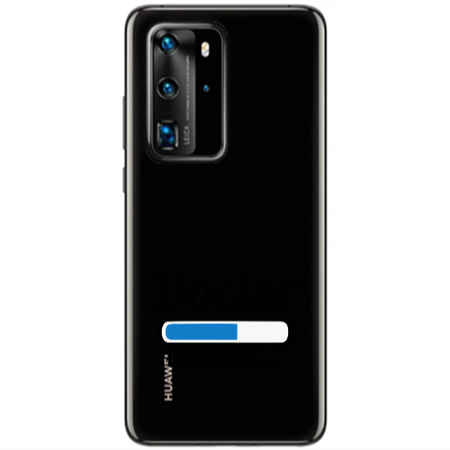 Huawei P40 Pro Doctor Loading Transparent Silicone TPU Θήκη