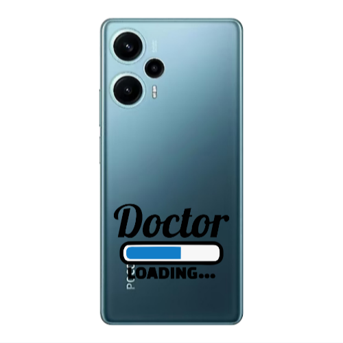 Xiaomi Poco F5 Doctor Loading Transparent Silicone TPU Θήκη