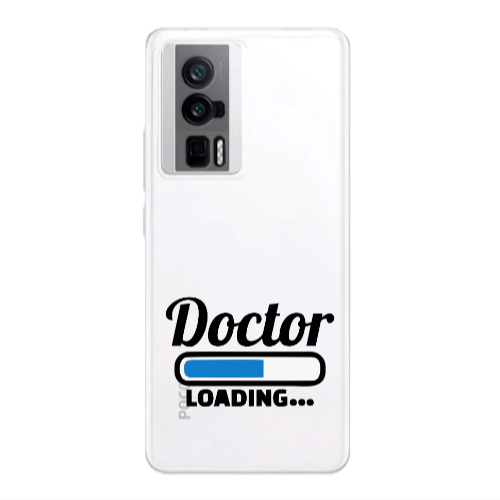 Xiaomi Poco F5 Pro Doctor Loading Transparent Silicone TPU Θήκη