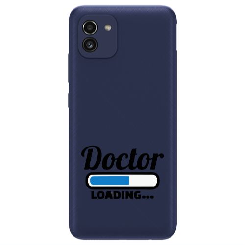 Samsung A03 Doctor Loading Transparent Silicone TPU Θήκη
