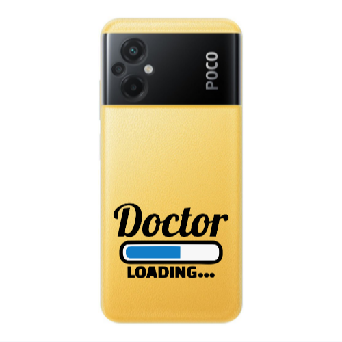 Xiaomi Poco M5 Doctor Loading Transparent Silicone TPU Θήκη