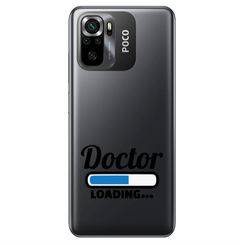Xiaomi Poco M5 s Doctor Loading Transparent Silicone TPU Θήκη