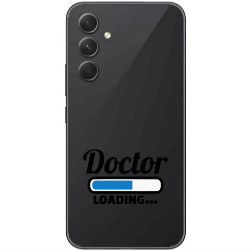 Samsung Galaxy A25 Doctor Loading Transparent Silicone TPU Θήκη