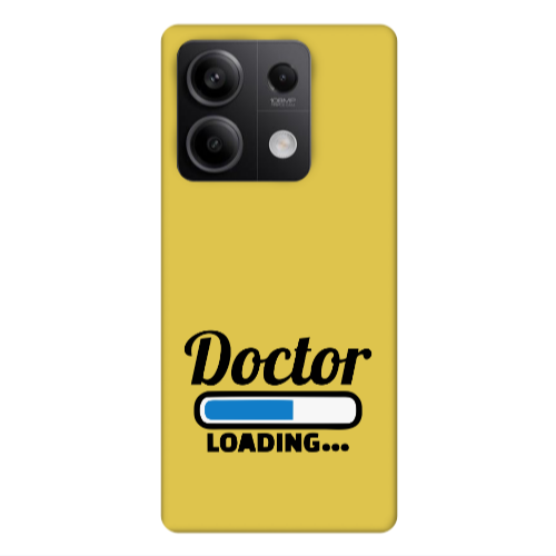 Xiaomi Redmi Note 13 5G Doctor Loading Yellow Colored Silicone TPU Θήκη