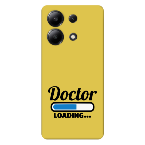 Xiaomi Redmi Note 13 4G Doctor Loading Yellow Colored Silicone TPU Θήκη
