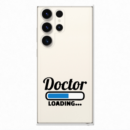 Samsung S24 Ultra Doctor Loading Transparent Silicone TPU Θήκη