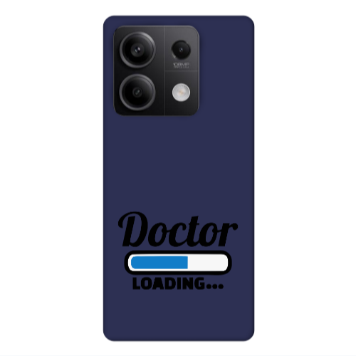 Xiaomi Redmi Note 13Pro 5G Doctor Loading Dark blue Colored Silicone TPU Θήκη