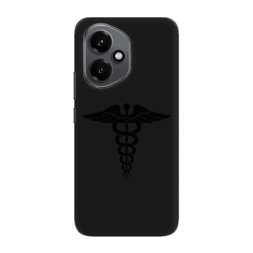 Honor Magic 400 Medical Spa Black Colored Silicone TPU Θήκη