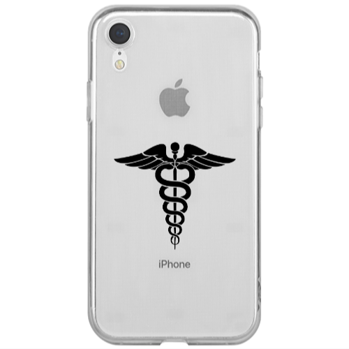Apple iPhone Xr Medical Spa Transparent Silicone TPU Θήκη