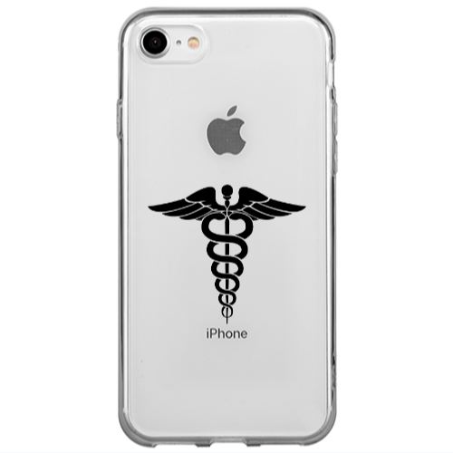 Apple iPhone 7 Medical Spa Transparent Silicone TPU Θήκη