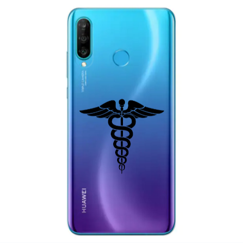 Huawei P30 Lite Medical Spa Transparent Silicone TPU Θήκη