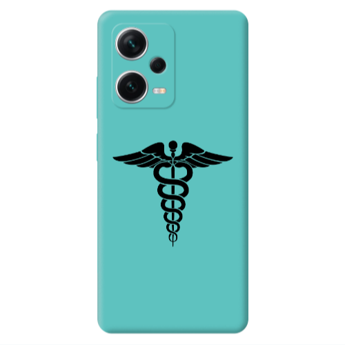 Xiaomi Poco X5 Medical Spa Turquoise Colored Silicone TPU Θήκη