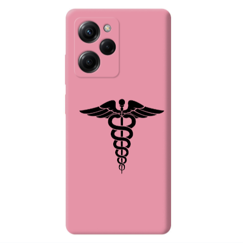 Xiaomi Poco X5 Pro Medical Spa Pink Colored Silicone TPU Θήκη