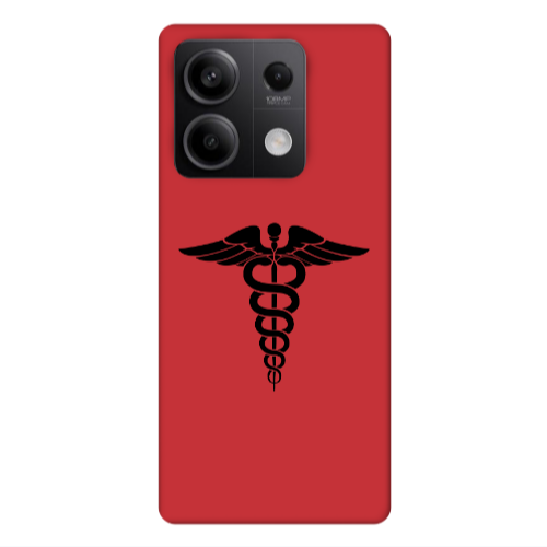 Xiaomi Redmi Note 13Pro 5G Medical Spa Red Colored Silicone TPU Θήκη