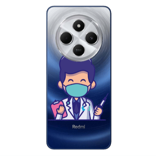 Xiaomi Redmi 14c Specialist Doctor Transparent Silicone TPU Θήκη