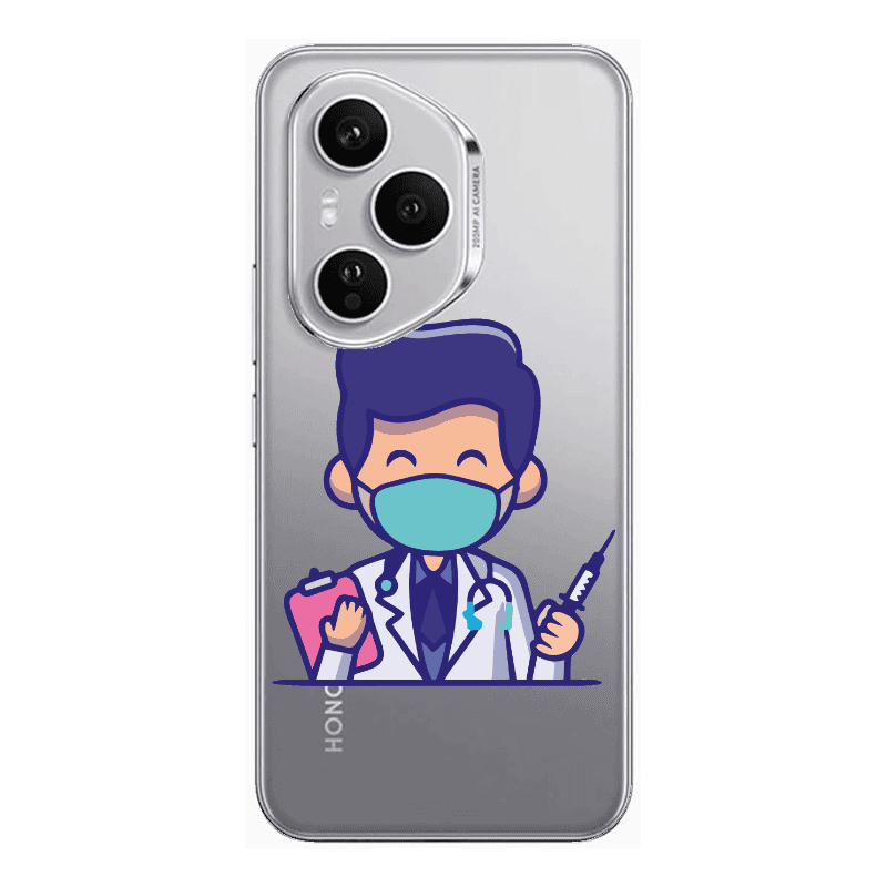 Honor Magic 400 Pro Specialist Doctor Transparent Silicone TPU Θήκη