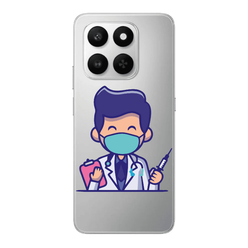Honor Magic 400 Smart Specialist Doctor Transparent Silicone TPU Θήκη