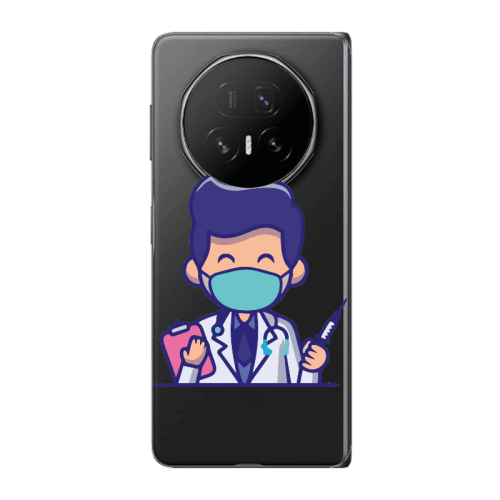 Honor Magic V5 Specialist Doctor Transparent Silicone TPU Θήκη