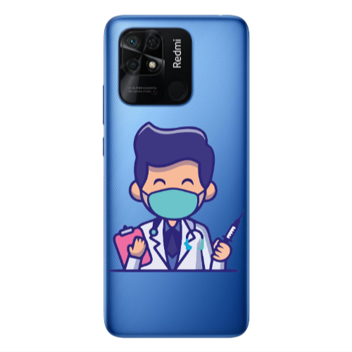 Xiaomi Poco C40 Specialist Doctor Transparent Silicone TPU Θήκη