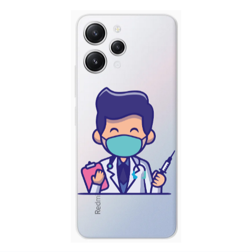 Xiaomi Redmi 12 Specialist Doctor Transparent Silicone TPU Θήκη