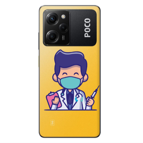 Xiaomi Poco X5 Pro Specialist Doctor Transparent Silicone TPU Θήκη