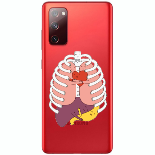 Samsung S20 FE Anatomy Transparent Silicone TPU Θήκη
