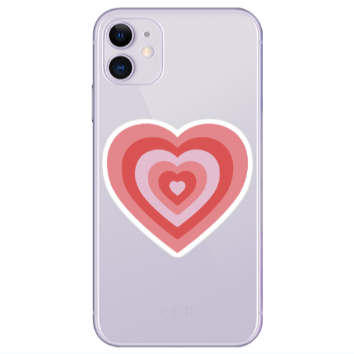 Apple iPhone 11  My Heart Is Yours Transparent Silicone TPU Θήκη