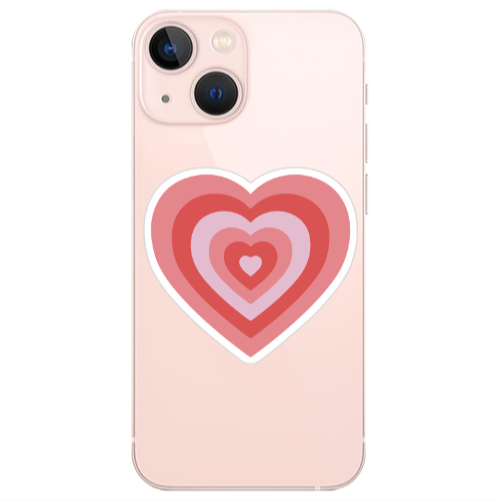 Apple iPhone 13 My Heart Is Yours Transparent Silicone TPU Θήκη