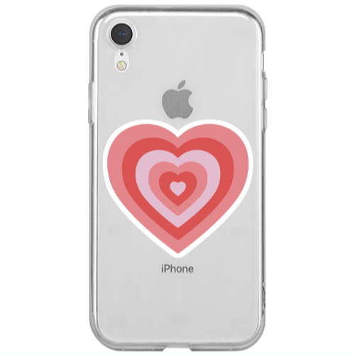 Apple iPhone Xr My Heart Is Yours Transparent Silicone TPU Θήκη