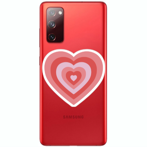 Samsung S20 FE My Heart Is Yours Transparent Silicone TPU Θήκη