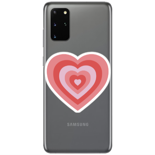 Samsung S20 Plus My Heart Is Yours Transparent Silicone TPU Θήκη