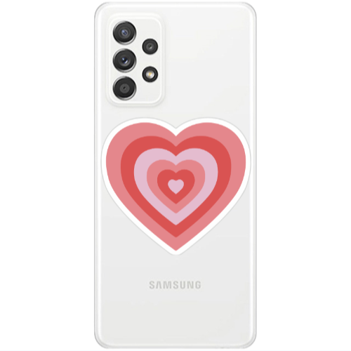 Samsung A53 My Heart Is Yours Transparent Silicone TPU Θήκη
