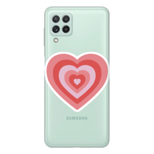 Samsung A22 4G My Heart Is Yours Transparent Silicone TPU Θήκη