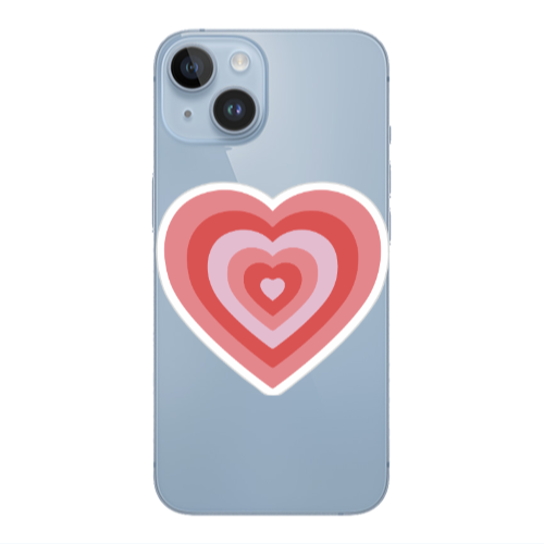 Apple iPhone 14  My Heart Is Yours Transparent Silicone TPU Θήκη