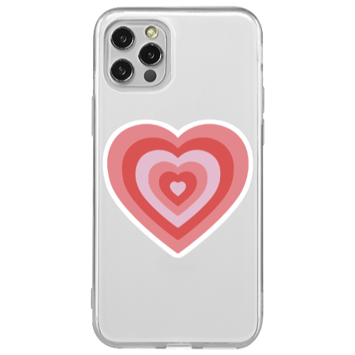 Apple iPhone 12 Pro My Heart Is Yours Transparent Silicone TPU Θήκη