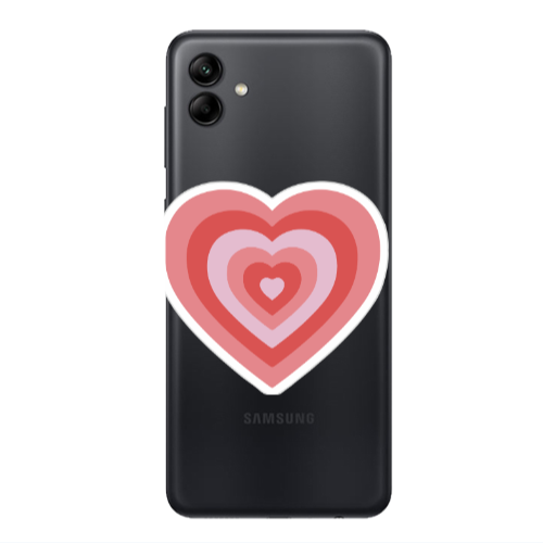 Samsung A04 My Heart Is Yours Transparent Silicone TPU Θήκη