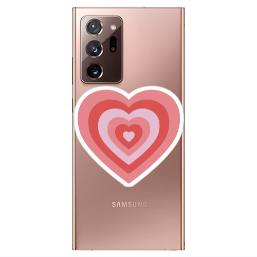 Samsung Note 20 Ultra My Heart Is Yours Transparent Silicone TPU Θήκη
