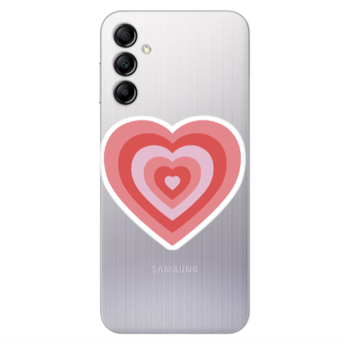 Samsung A24 My Heart Is Yours Transparent Silicone TPU Θήκη
