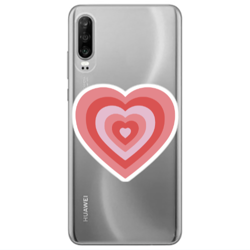 Huawei P30 My Heart Is Yours Transparent Silicone TPU Θήκη