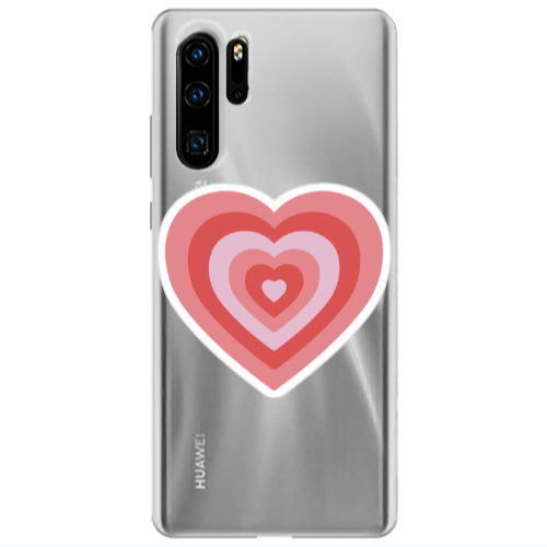Huawei P30 Pro My Heart Is Yours Transparent Silicone TPU Θήκη