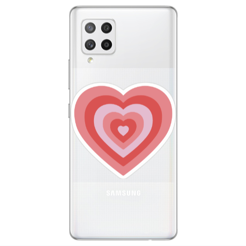 Samsung A42 5G My Heart Is Yours Transparent Silicone TPU Θήκη