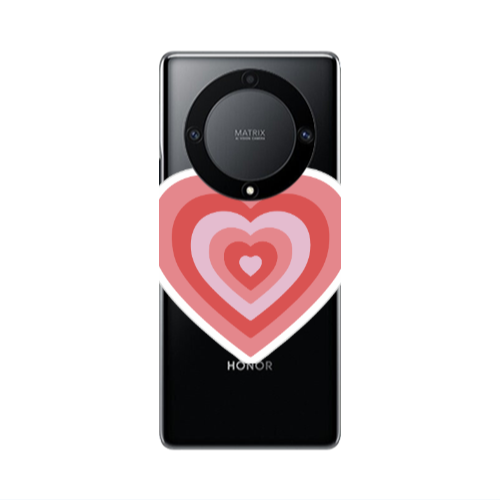 Honor Magic5 Lite 5G My Heart Is Yours Transparent Silicone TPU Θήκη