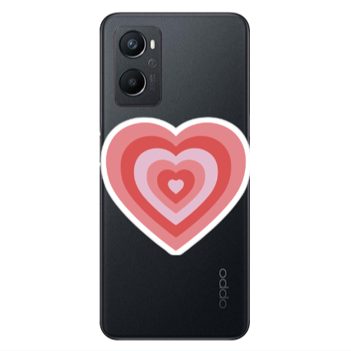 Oppo A 96 My Heart Is Yours Transparent Silicone TPU Θήκη