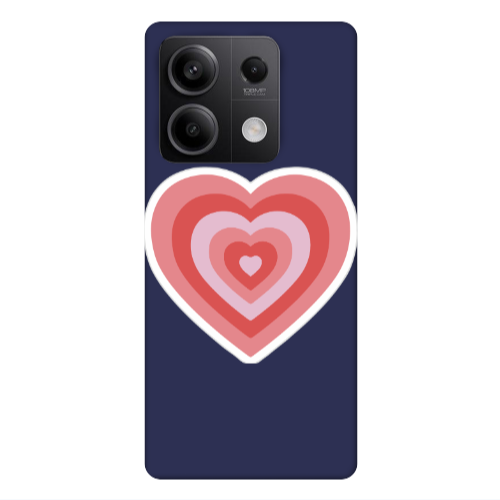 Xiaomi Redmi Note 13Pro 5G My Heart Is Yours Dark blue Colored Silicone TPU Θήκη