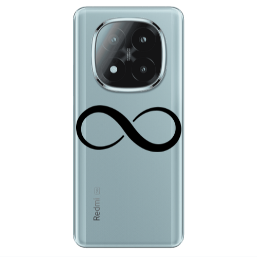 Xiaomi Redmi Note 14 Pro + 5g Infinity Transparent Silicone TPU Θήκη