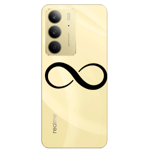 Realme C 75 Infinity Transparent Silicone TPU Θήκη
