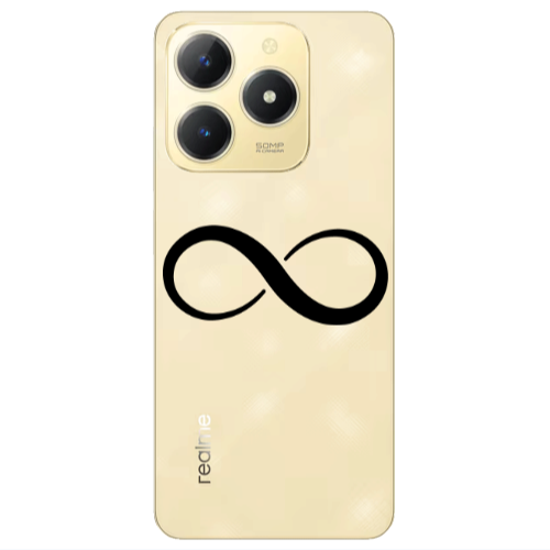 Realme C61 Infinity Transparent Silicone TPU Θήκη